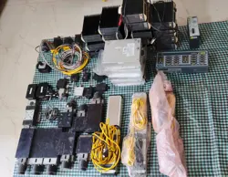 LOT OF 47 USED INDUSTRIAL PARTS – PARKER SERVO DRIVES, MOTORS, ACTUATORS