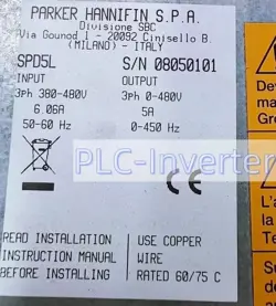 1PC NEW PARKER SPD5L FREE FEDEX OR DHL FAST SHIPPING -NEW