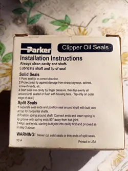 CLIPPER OIL SEAL