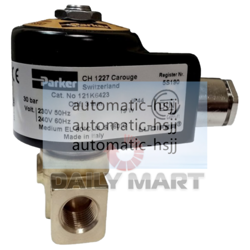 NEW IN BOX PARKER 121K6423 SOLENOID VALVE 230V 19W