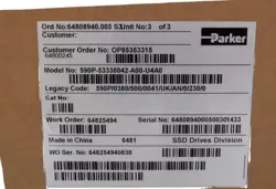 NEW IN BOX PARKER 590P-53338042-A00-U4A0 INVERTER 590P/380A