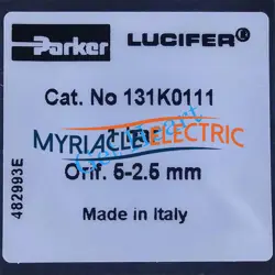 PARKER 131K0111 PNEUMATIC VALVE FEDEX OR DHL OR UPS