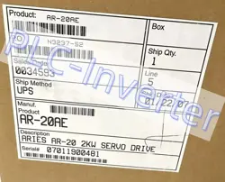 1PC NEW IN BOX PARKER AR-20AE SERVO DRIVE FREE SHIPPING DHL/FEDEX