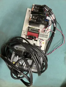 PARKER HANNIFIN 6K2 COMPUMOTOR W/2X PARKER VIX500AE-DRIVER