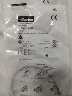 1PC NEW PARKER P8SAGPCHX TRANSDUCERS VIA FEDEX OR DHL