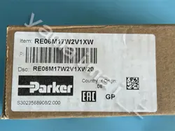 PARKER RE06M17W2V1XW PROPORTIONAL VALVE UPS SHIPPING
