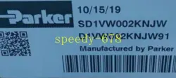 PARKER SD1VW002KNJW VALVE