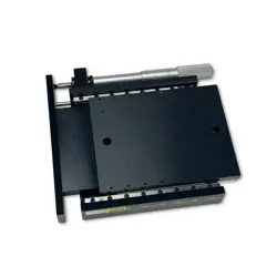 STAGE WITH MICROMETER