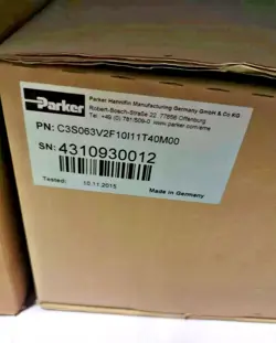 1PC NEW PARKER C3S063V2F10 I11 T40 M00 DRIVE  NEW FACTORY SEALED FAST SHIP