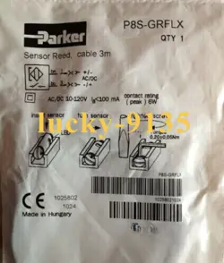 1PC NEW PARKER P8S-GRFLX SENSOR SOLENOID VALVE FREE SHIPPING FEDEX OR DHL