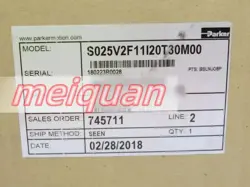 1PC NEW PARKER S025V2F11I20T30M00 COMPAX3 SERVO DRIVE FAST DELIVERY DHL/FEDEX