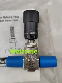 NEW PARKER 4V-NSL-EPR-SS-V METERING VALVE FAST SHIPPING VIA FEDEX OR DHL 