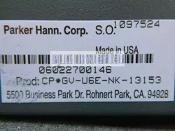 1PC NEW IN BOX PARKER GEMINI SERVO CP*GV-U6E-NK-13153 FAST SHIPPING-NEW#L+F
