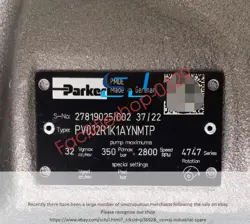 DISPLACEMENT PUMP PV032R1K1AYNMTP