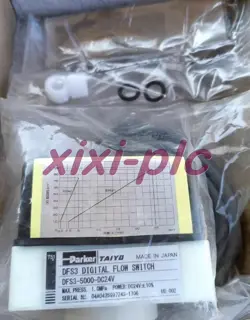 1PCS NEW PARKER  DFS3-5000-DC24V  SQUARE FLOW METER  DHL SHIPPING