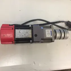 GE FANUC A06B-0113-B075 AC SERVO MOTOR  ,PARKER BAYSIDE PS60-010 GEARHEAD 10:1