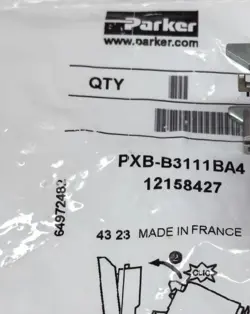 1PCS PARKER PXB-B3111BA4 PNEUMATIC VALVE