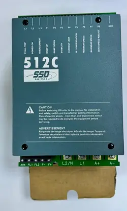 PARKER SSD DRIVE 512C-32-00-00-00 | 110–480V AC INPUT | 90/180/320V DC OUTPUT