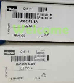 NEW PARKER B43003PS-BR PNEUMATIC VALVE FAST SHIPPING VIA FEDEX OR DHL/