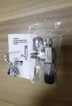 1PCS NEW  PARKER 4A-RH4A-VT-SS-K1 PRESSURE RELIEF VALVE 50～350PSI 1/4