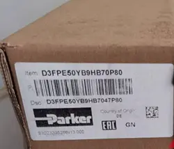 D3FPE50YB9HB7047P80 NEW ORIGINAL ON SALE PARKER PROPORTIONAL VALVE