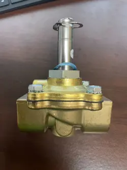 NEW-NO BOX PARKER 12F22C2148A3F GOLD RING BRASS VALVE BODY; 3/4NPT