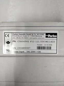 1PC NEW PARKER C3S063V2F12I21T30M11A22 SERVO DRIVE DHL FREE SHIP