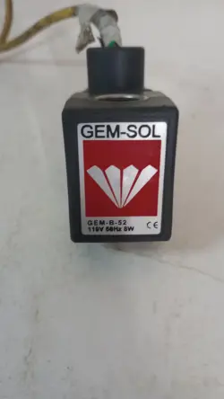 GEM-SOL PARKER  GEM-B-52 110V 60HZ 8W SOLENOID VALVE 
