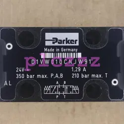 PARKER SOLENOID VALVE, MODEL D1VW010CNJW91, NEW