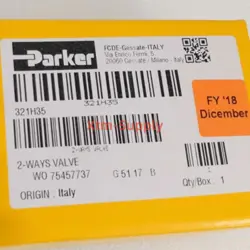 1PC NEW PARKER 321H35 DC24V SOLENOID VALVE