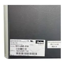 1PC NEW IN BOX PARKER SERVO DRIVE GV-U6E-310 EXPEDITED SHIPPING