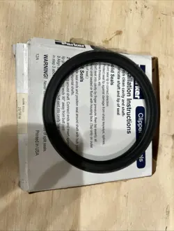 PARKER CLIPPER OIL SEAL 10490 H1L5 | SINGLE LIP, METAL OD, 75D BUNA-N 