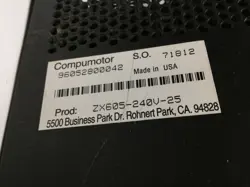 1PC NEW PARKER ZX605-240V-25 BRUSHLESS DC SERVO MOTOR DRIVE EXPEDITED SHIPPING