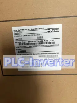 NEW 590P-53350042-A00-U4V0 PARKER DC GOVERNOR FREE SHIPPING DHL/FEDEX#