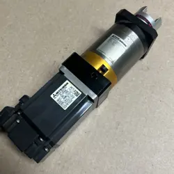 1PC MITSUBISHI HF-KP43K AC SERVO MOTOR & PARKER GEARBOX P/N PV60FB-020