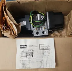 PARKER CCJ11S37B01 150PSI 120V  60HZ SOLENOID VALVE 