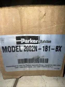 *NEW* PARKER  BALSTON P.N.:2208N-1B1-BX  FILTER IN ORIGINAL FACTORY BAG & BOX