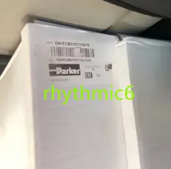 PARKER D41FCB31FC1NE70 PROPORTIONAL VALVE FAST DELIVERY DHL ORFEDEX