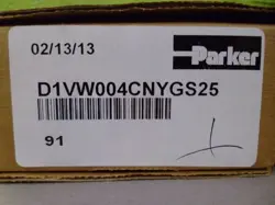 PARKER D1VW004CNYGS25 VALVE NSMP
