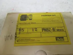 LOT OF 5 PARKER PNBZ-B CPI FITTING NSMP
