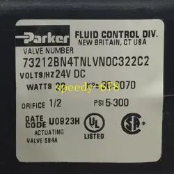 PARKER 73212BN4TNLVN0C322C2 PNEUMATIC VALVE NEW