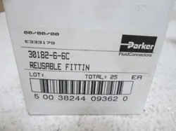 25 PARKER 30182-6-6C