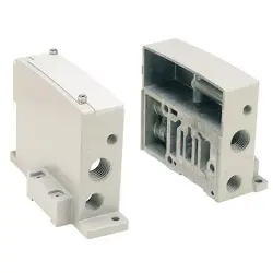 PARKER PS5631010P MANIFOLD, MOUNTING, 15407-2 VALVES,  ISO 2