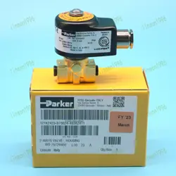 ONE NEW 121K2423 PARKER LUCIFER SOLENOID VALVES FOR OIL BURNER SPOT STOCK