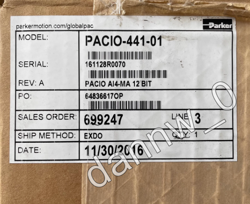 1PC NEW IN BOX PARKER PACIO-441-01 ANALOG MODULE