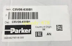 PARKER C5V06-630B1 VALVE