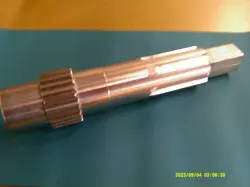 TEETH STEEL SHAFT