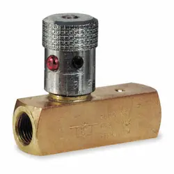 PARKER F800S FLOW CONTROL VALVE,STEEL,1/2-14,15 GPM 1A043