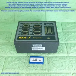 PARKER 6K4-NK, SERVO MOTION CONTROL MISSING PLUGS AS PHOTOS, SN:RANDOM/DA/DA