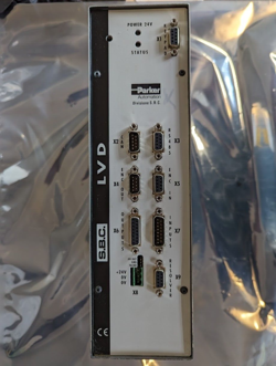 2X PARKER AUTOMATION SBC S.B.C. BRUSHLESS SERVO DRIVE LVD10 ONE WORKS ONE PARTS